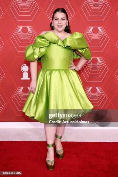 Beanie Feldstein attends the 74th Annual Tony Awards at Winter Garden Theater on September 26, 2021 in New York City.