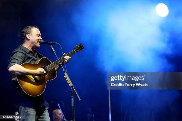 Dave Matthews of Dave Matthews Band performs onstage during day two of the 2021 Pilgrimage Music & Cultural Festival on September 26, 2021 in...
