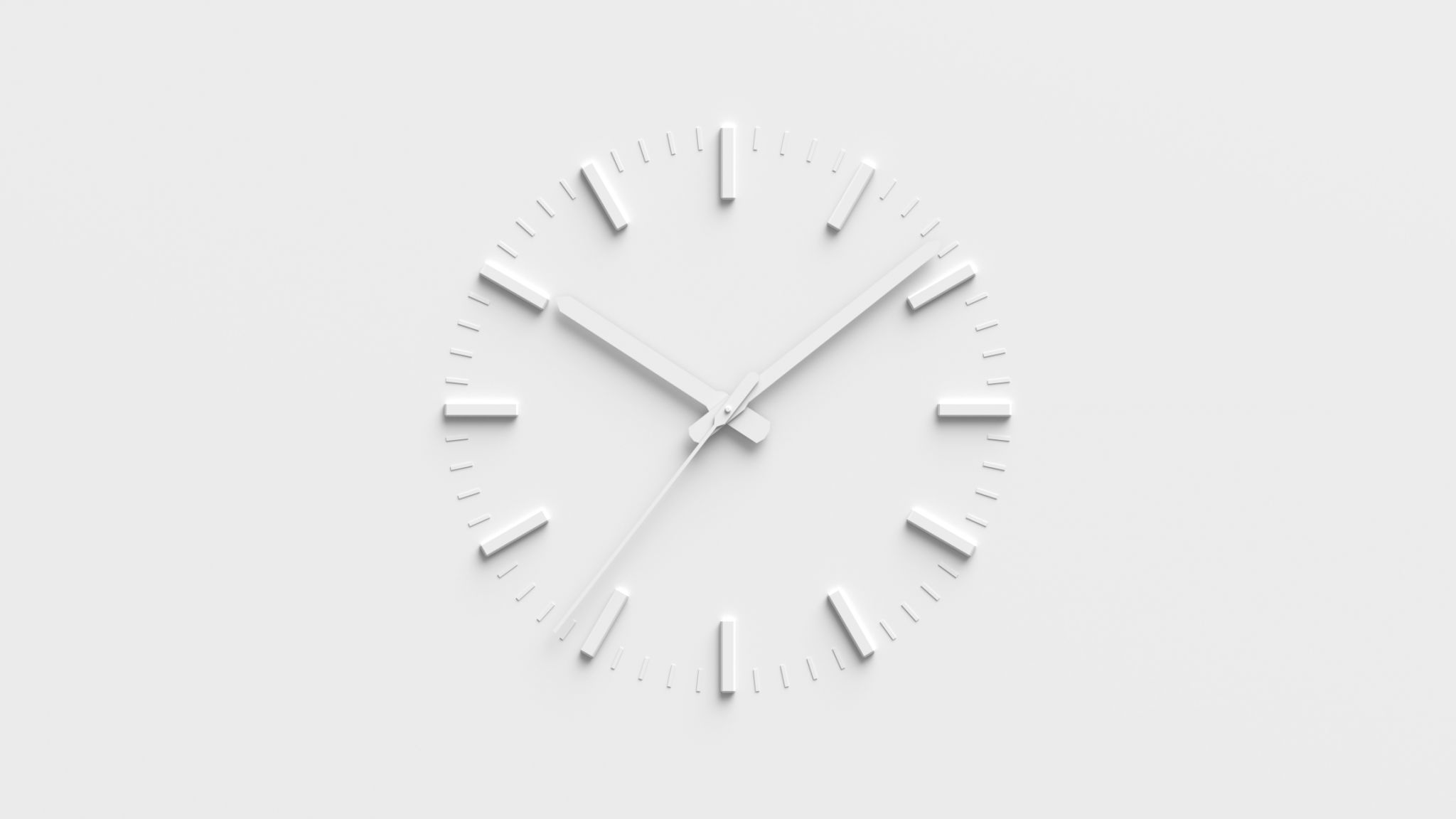 modern wall clock