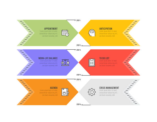 6 Point Checklist Examples 34,733 6 Point List Infographic High Res Illustrations - Getty Images