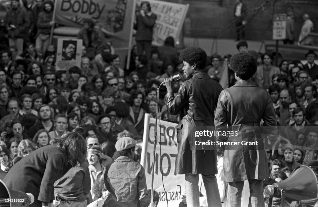 Black Panther Rally In Boston