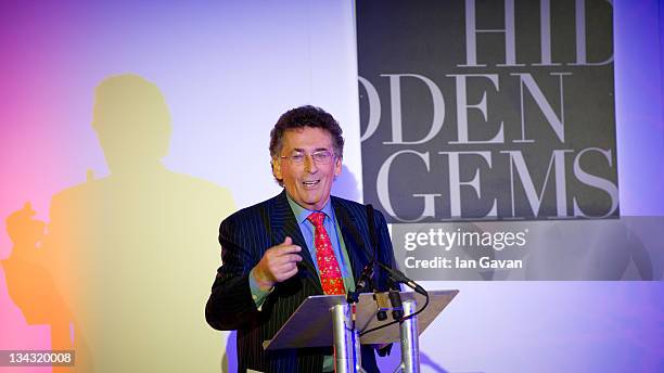 Robert Powell attends the 'Hidden Gems' Photography Gala Auction in support of Variety Club children's charity at St Pancras Renaissance Hotel on...