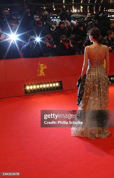 Actress Julia Malik attends the Award Ceremony during day ten of the 61st Berlin International Film Festival at the Grand Hyatt on February 19, 2011...