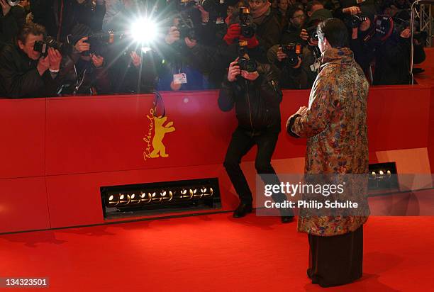 Italian actress and jury member Isabella Rossellini attends the Award Winner Photocall during day ten of the 61st Berlin International Film Festival...