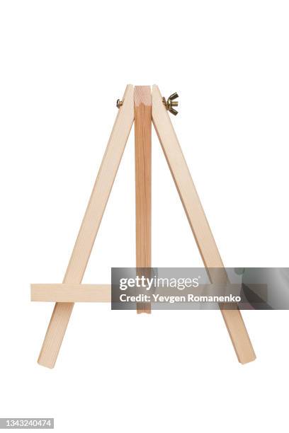 easel isolated on white background - easel ストックフォトと画像