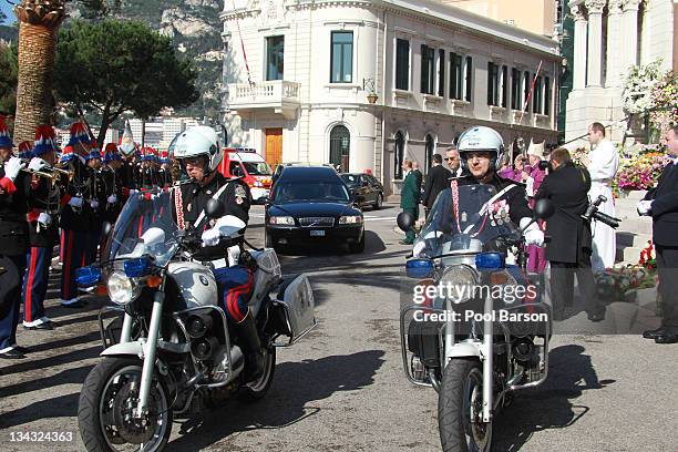 Princess Melanie-Antoinette Funerals at Cathedrale Notre-Dame-Immaculee de Monaco on March 24, 2011 in Monaco, Monaco.