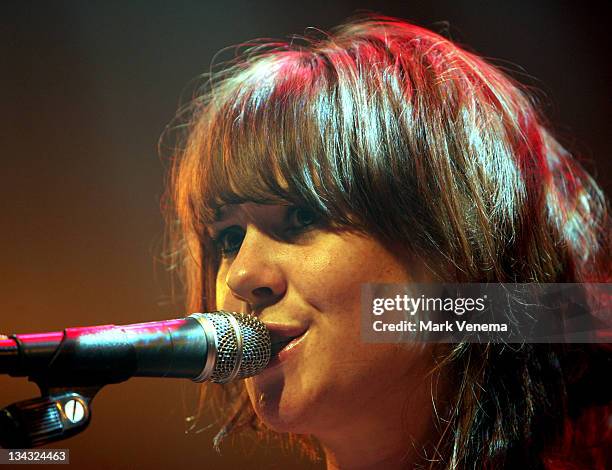 Kate Nash in concert at the Lowlands Festival on August 17, 2007 in Biddinghuizen, The Netherlands.