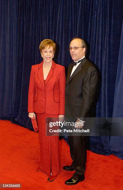 Kennedy Center Honoree Carol Burnett and husband Dr. Brian Miller