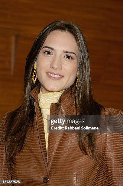 Zani Gugelmann during HP and Barneys Unveil a Line of Accessories by Proenza Schouler, Habitual and Behnaz Sarafpour at Barneys in New York City, New...
