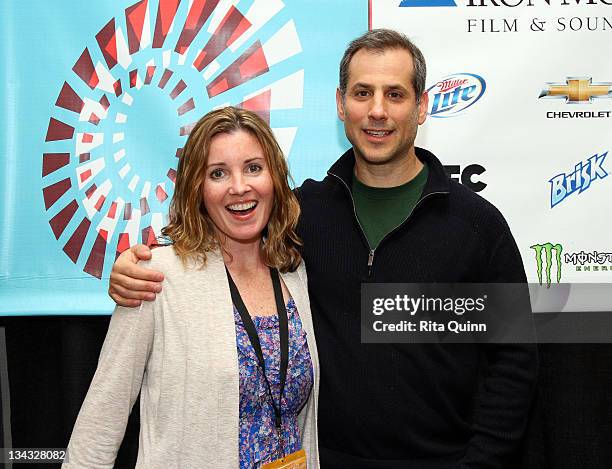 Producer Christy Lemire and producer Barry Mendel attend the 2011 SXSW Music, Film + Interactive Festival "Making The Magic Happen" Panel at Austin...