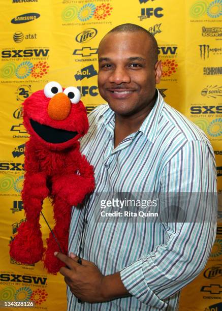 Puppeteer Kevin Clash attends the 2011 SXSW Music, Film + Interactive Festival "Being Elmo" Premiere at Austin Convention Center on March 12, 2011 in...
