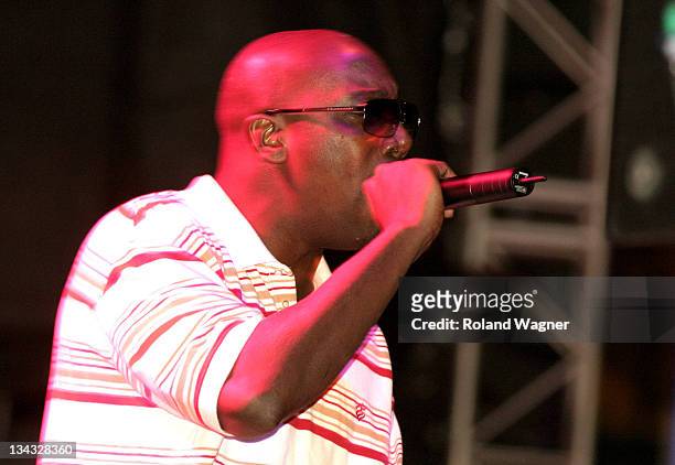 Inspectah Deck of the Wu-Tang Clan during 2005 Festival im HB - September 16, 2005 at Main Train Station in Zürich, ZH, Switzerland.