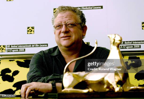 Jeremy Thomas during Filmfestival Locarno 2005 - Jeremy Thomas Press Conference for Receiving the Raimondo Rezzonico Award at Press Centre in...