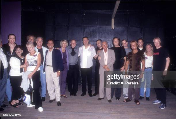 Members of the cast of "The Sopranos", including Dominic Chianese, Vincent Curatola, Frederico Castalluccio and Al Sapienza join the rock group...