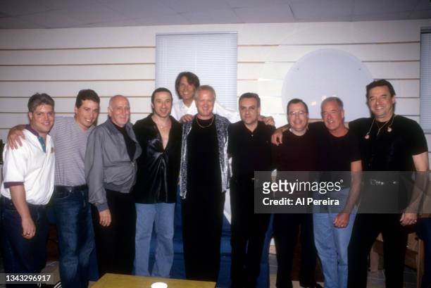 Members of the cast of "The Sopranos", including Dominic Chianese, Vincent Curatola, Frederico Castalluccio and Al Sapienza join the rock group...