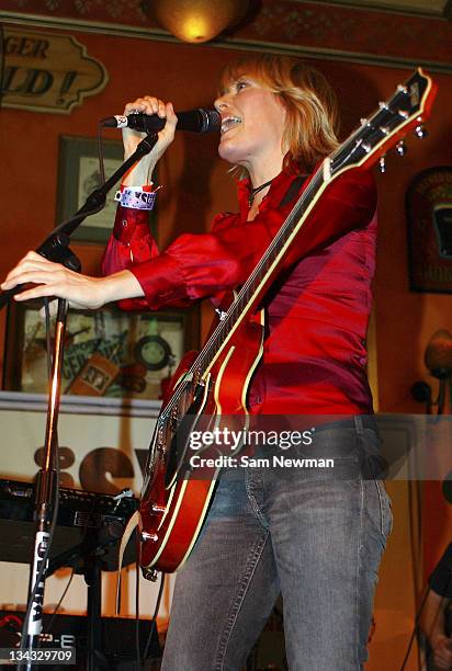 Cerys Matthews of Catatonia during 20th Annual SXSW Film and Music Festival - Cerys Matthews of Catatonia at B.D. Rileys in Austin, Texas, United...