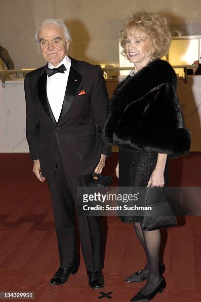 Jack Valenti and Mary Valenti during 2005 Kennedy Center Honors at Kennedy Center Opera House in Washington D.C., United States.