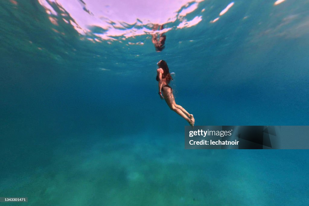 Deep dive in open seas