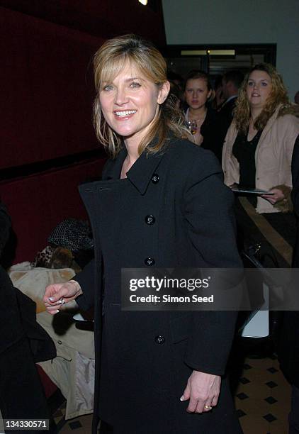 Anthea Turner during "Cirque Du Soleil: Dralion" - European Premiere at Royal Albert Hall in London, Great Britain.