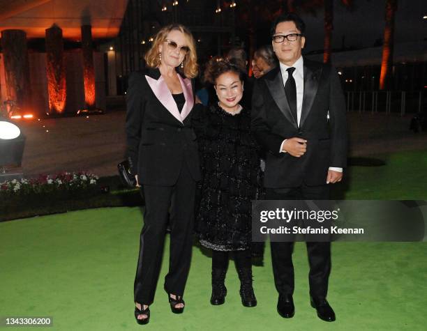 Miky Lee and guests attend the Academy Museum of Motion Pictures: Opening Gala honoring Haile Gerima and Sophia Loren, and Museum Campaign Leadership...