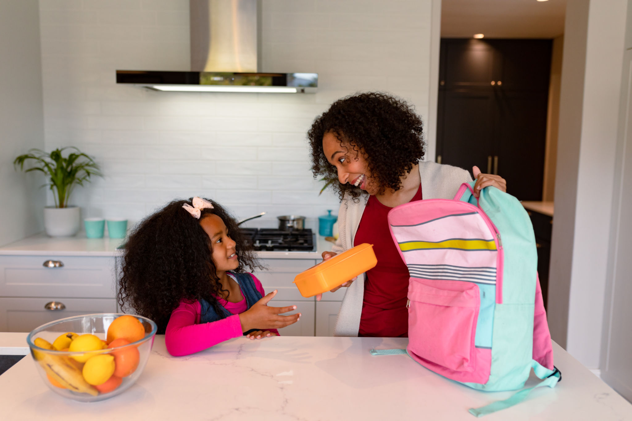 parent child preparing