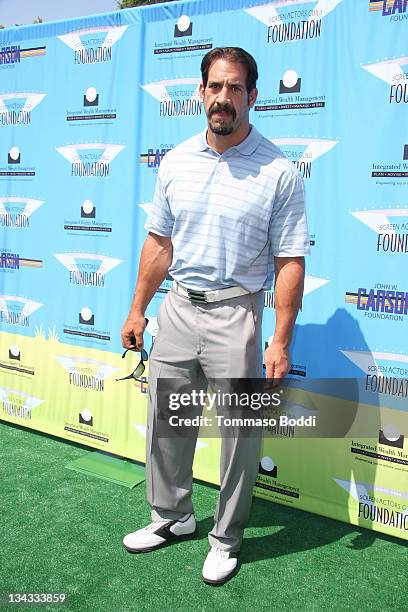 Actor Matthew Willig attends the 2011 SAG Foundation golf classic benefiting catastrophic health fund held at the El Caballero country club on June...