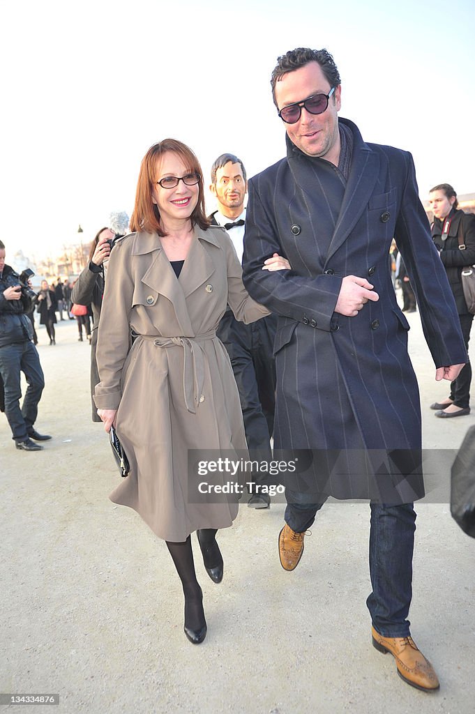 Lanvin: Arrivals - Paris Fashion Week Fall/Winter 2012