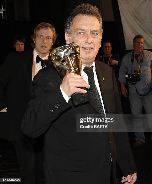 Stephen Frears during The Orange British Academy Film Awards 2007 - Behind The Scenes at Royal Opera House in London, United Kingdom.