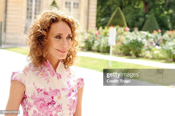 Marisa Berenson arrives at the Dior show as part of Paris Fashion Week Fall/Winter 2011 at Musee Rodin on July 5, 2010 in Paris, France.