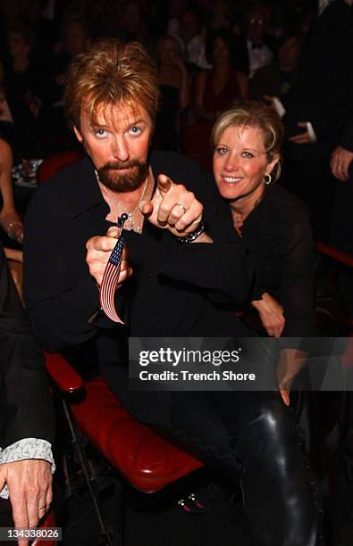 Ronnie Dunn of Brooks & Dunn & wife at the 37th Academy of Country Music Awards Show