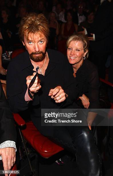 Ronnie Dunn of Brooks & Dunn & wife at the 37th Academy of Country Music Awards Show