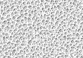 Vector seamless pattern of organic texture similar to sponge or tuff or coral