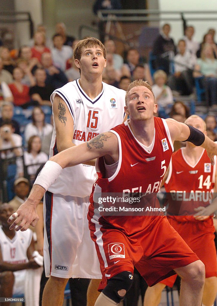 2006 FIBA Eurobasket Qualifier - Belarus vs Great Britain