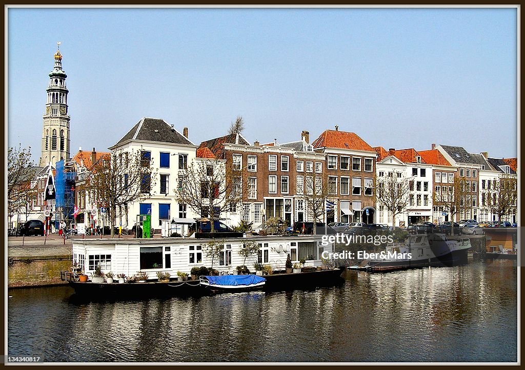 View of city of Middelburg