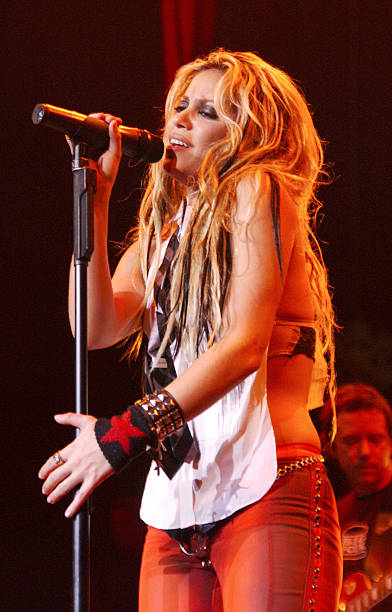 Shakira during KISS FM concert at Staples Center in Los Angeles, California, United States.