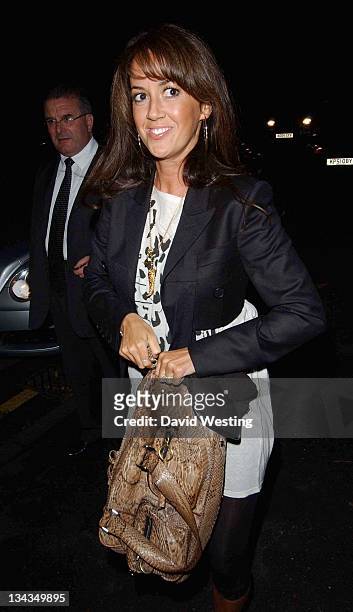 Sheree Murphy during Rolling Stones UK Tour Opening Party - August 20, 2006 at Ronnie Woods House in London, United Kingdom.