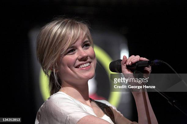 Ilse DeLange during 2007 Pinkpop Press Conference at Paradiso in Amsterdam, Netherlands.