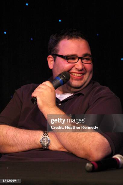 Comedian Matt Mira speaks at the 2011 SXSW Music, Film + Interactive Festival The Nerdist With Chris Hardwick - Live Podcast Taping at Esther's...