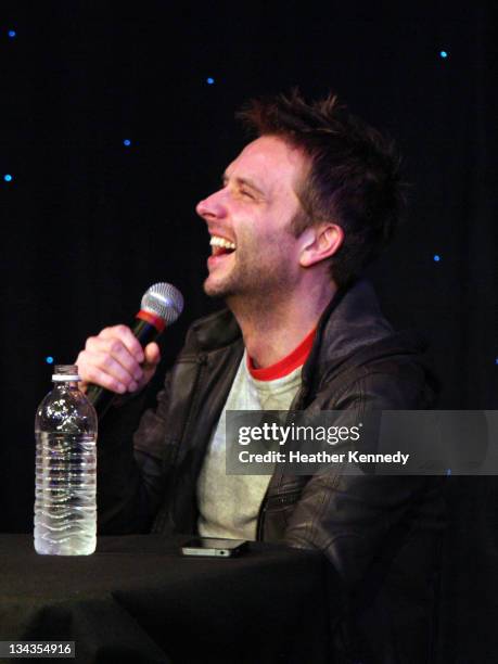 Comedian Chris Hardwick speaks at the 2011 SXSW Music, Film + Interactive Festival The Nerdist With Chris Hardwick - Live Podcast Taping at Esther's...