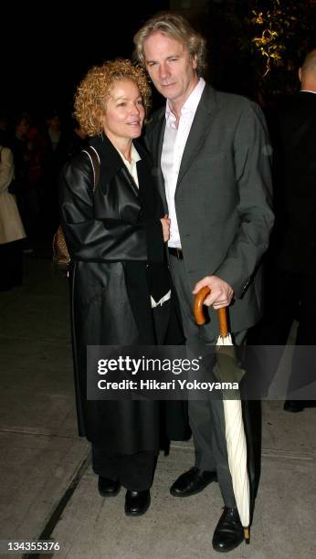 Amy Irving and Kenneth Bauser during "Suddenly Last Summer" Opening Night Performance - Arrivals at Roundabout Theatre Company's Laura Pels Theatre...