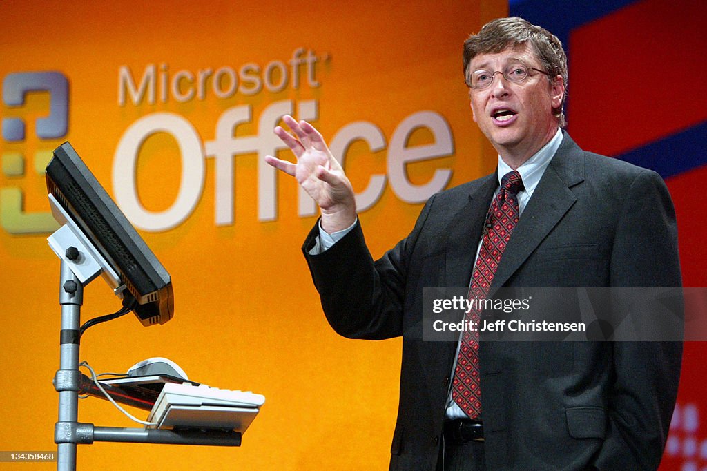 Microsoft's Bill Gates Announces the New  Office System