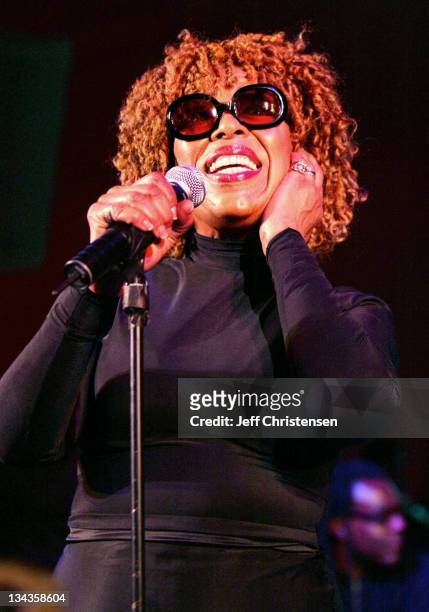 Roberta Flack during Wyclef Jean Holds Benefit Concert to Announce his Foundation Yele Haiti at Glo in New York City, New York, United States.