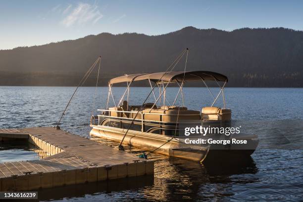 Surprising, sunny sunset greets visitors at Lake Quinault Lodge on September 16 near Quinault, Washington. Olympic National Park is located in the...