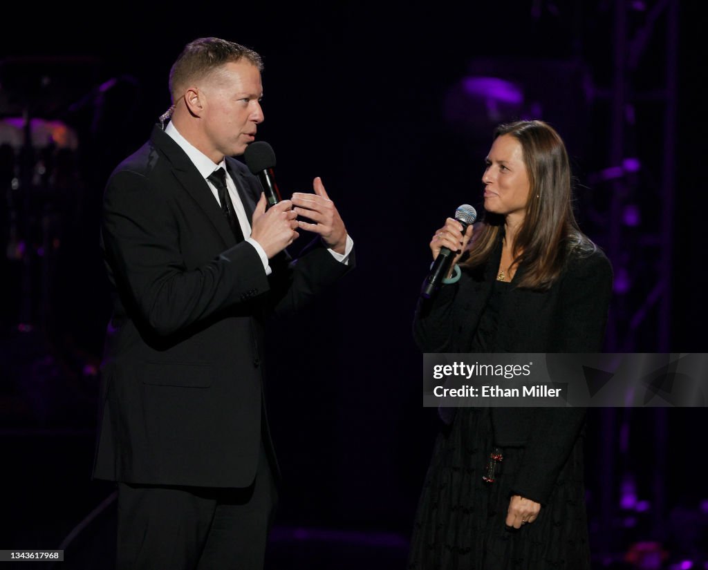 Macklemore And KT Tunstall Perform At Recover Out Loud Concert