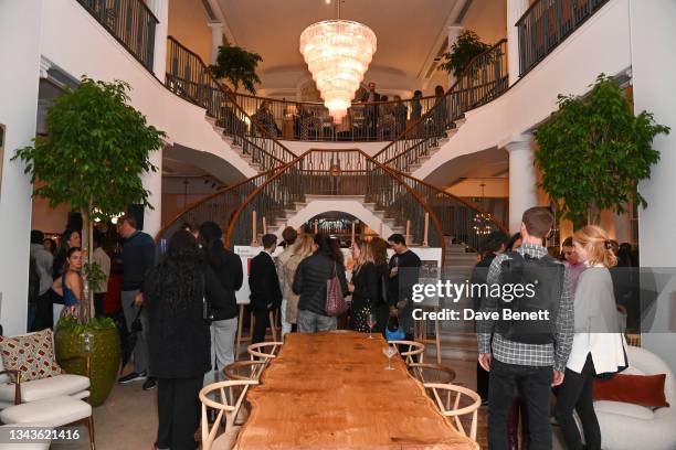 General view of the atmosphere at the Soho Chance Awards announcement, a new initiative from Soho House supporting young entrepreneurs at the new...