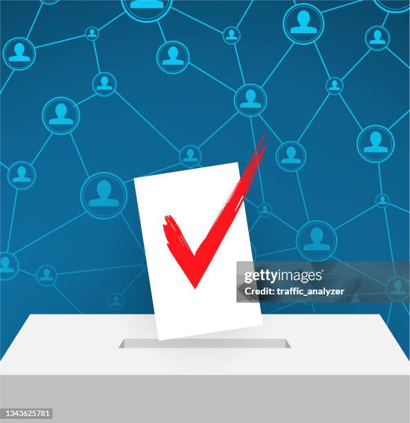 electronic voting - electronic voting stock illustrations