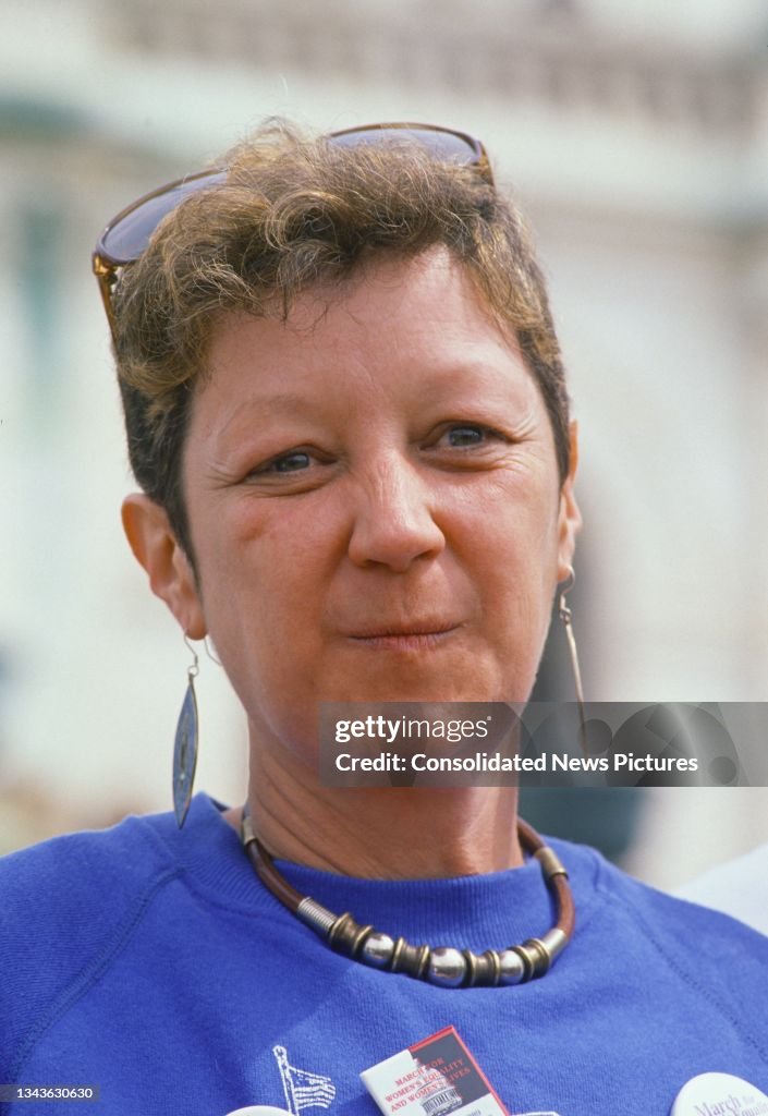 Norma McCorvey Attends The March For Women's Lives