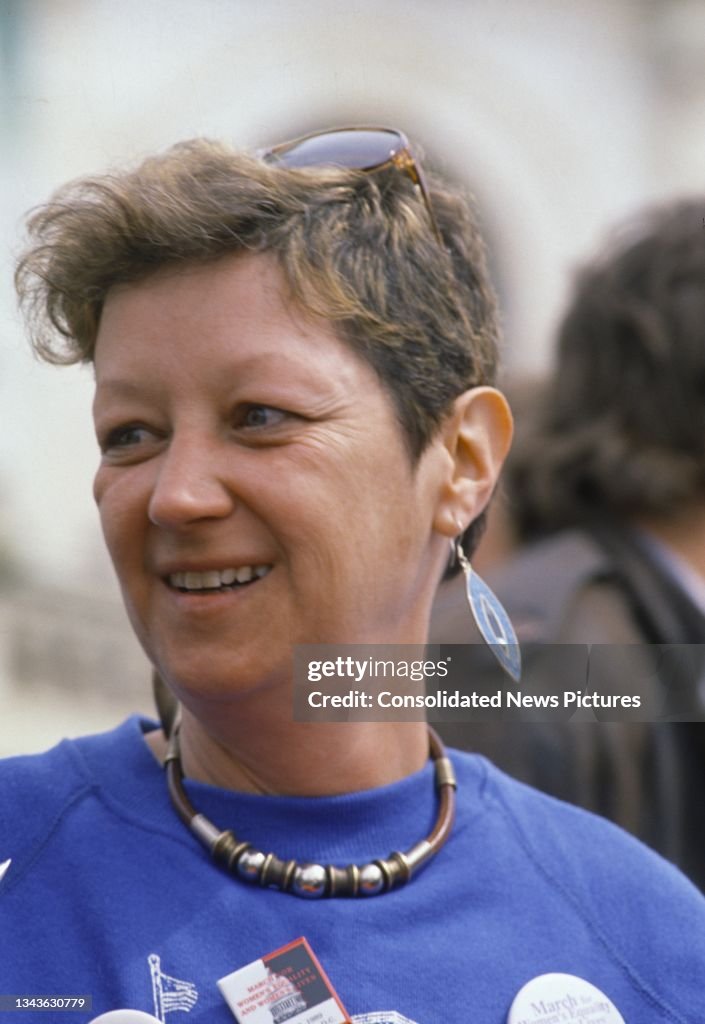 Norma McCorvey Attends The March For Women's Lives