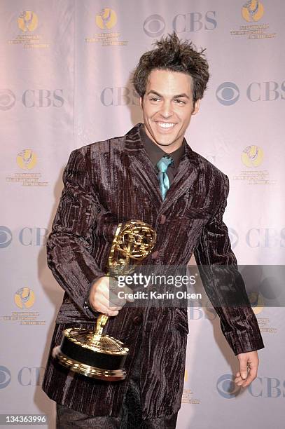 David Lago during 32nd Annual Daytime Emmy Awards - Press Room at Radio City Music Hall in New York City, New York, United States.