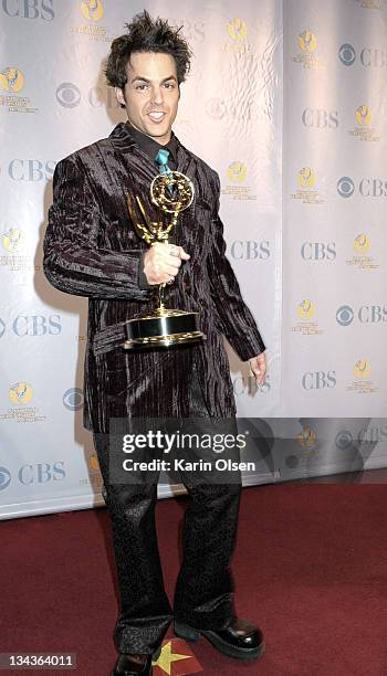 David Lago during 32nd Annual Daytime Emmy Awards - Press Room at Radio City Music Hall in New York City, New York, United States.